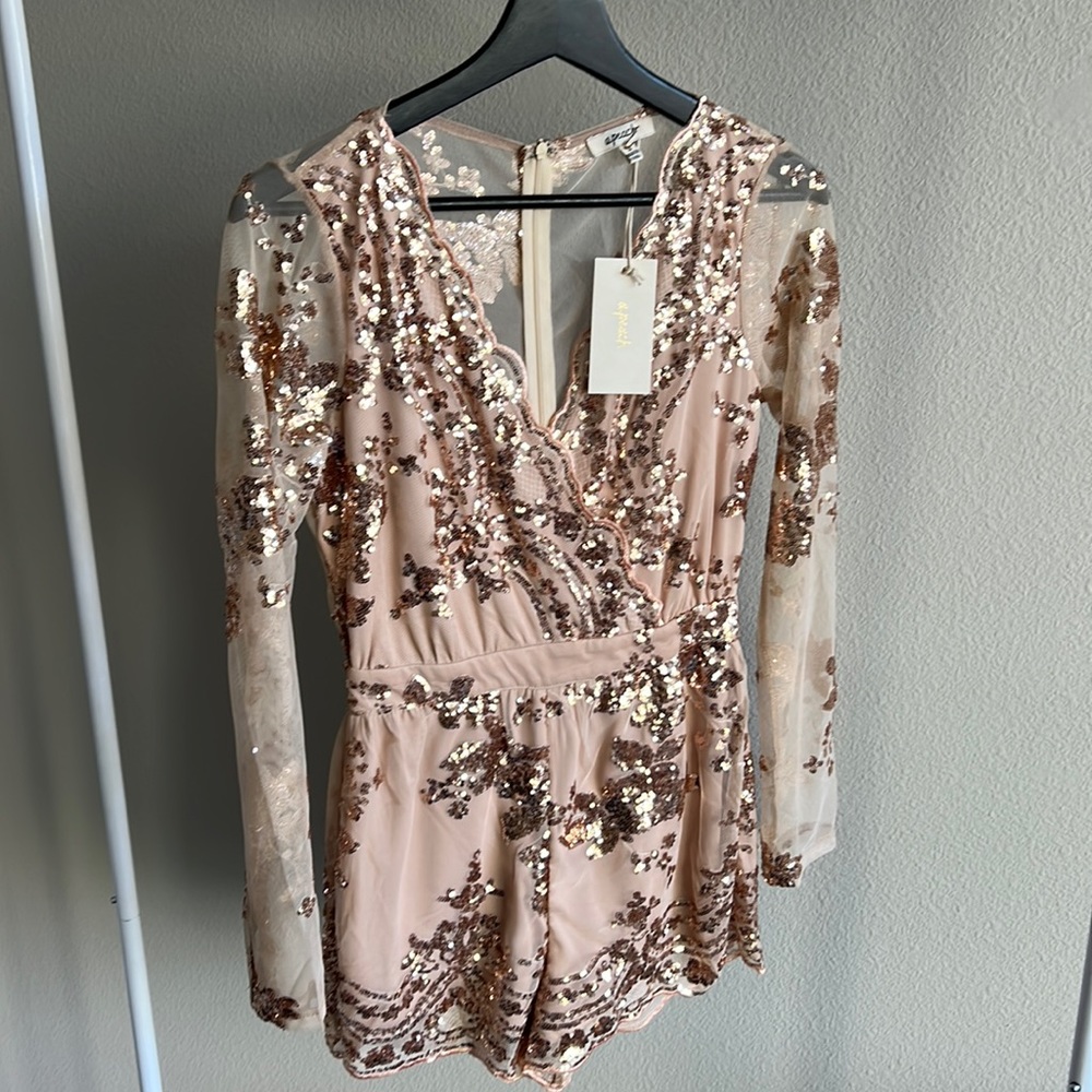 Sequin Romper